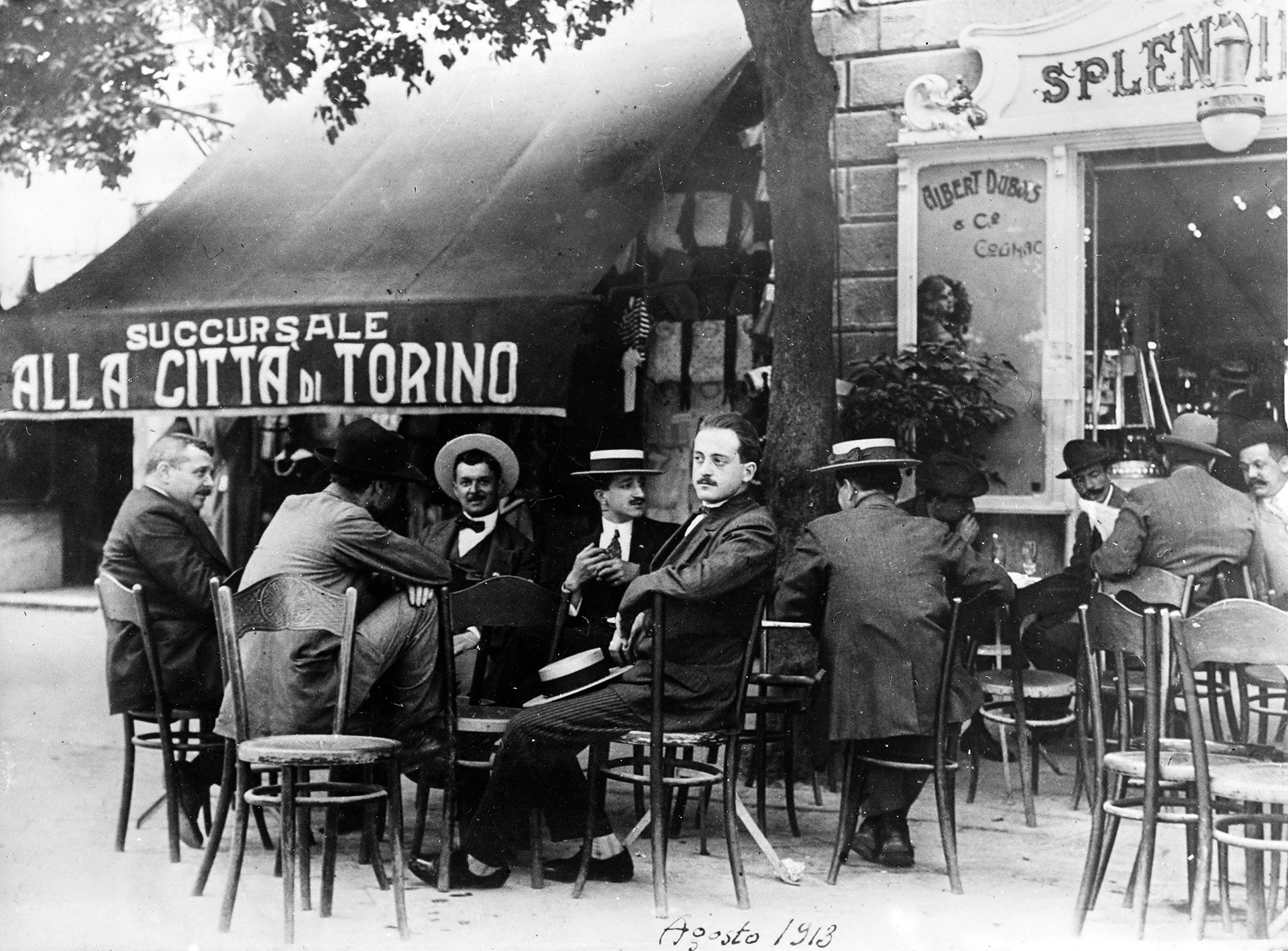 Pausa al bar