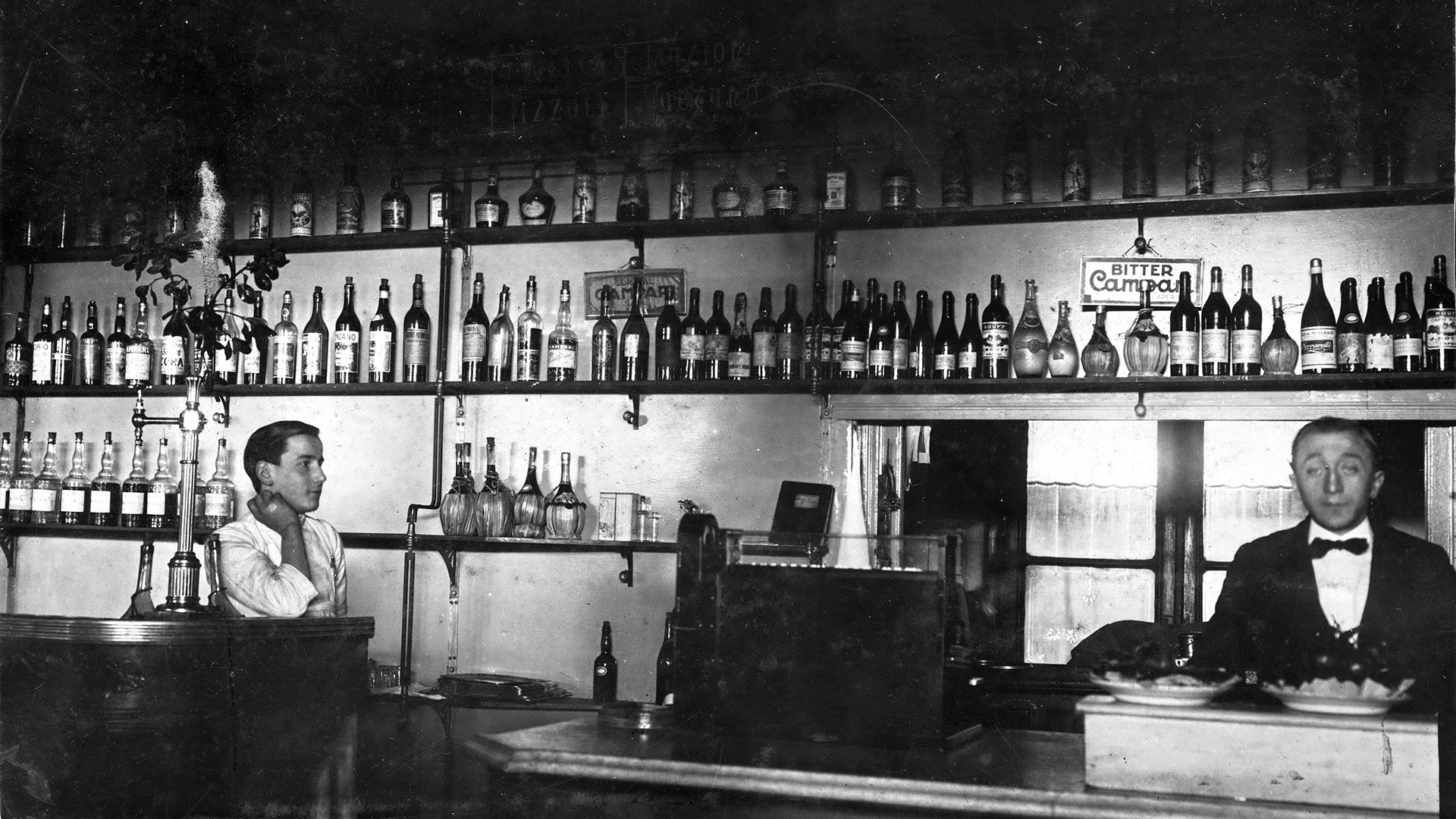 Pausa al bar