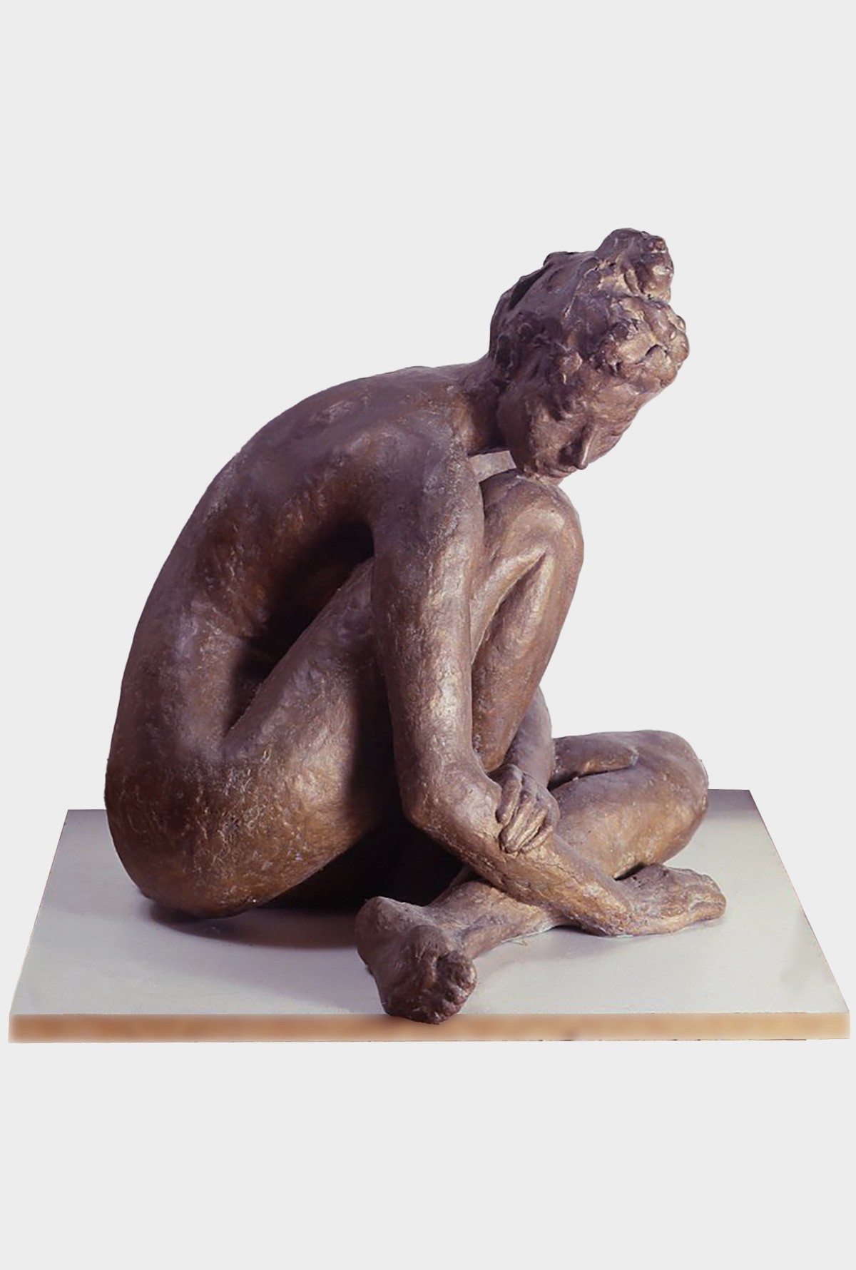 Bagnante accovacciata - Renata Cuneo